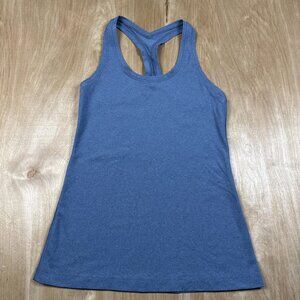 Lululemon Women’s Light Blue Activewear Tank Top Size M/L